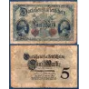 Allemagne Pick N°47b, Billet de banque de 5 Mark 1914