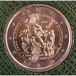 2 euros commémorative Vatican 2018 Patrimoine Culturel piece de monnaie €