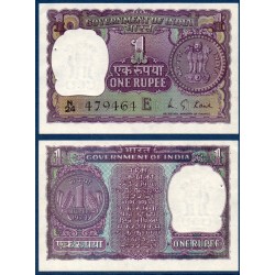 Inde Pick N°77l, Billet de banque de 1 Ruppe 1973