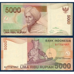 Indonésie Pick N°142n, Billet de banque de 5000 Rupiah 2014