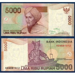 Indonésie Pick N°142m, Billet de banque de 5000 Rupiah 2013