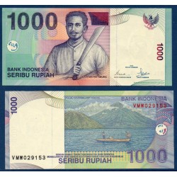 Indonésie Pick N°141b, Billet de banque de 1000 Rupiah 2001