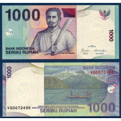 Indonésie Pick N°141a, Billet de banque de 1000 Rupiah 2000