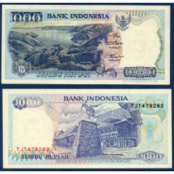 Indonésie Pick N°129g, Billet de banque de 1000 Rupiah 1998