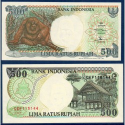 Indonésie Pick N°128c, Billet de banque de 500 Rupiah 1994