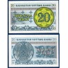 Kazakhstan Pick N°5a, Billet de banque de 20 Tyin 1993