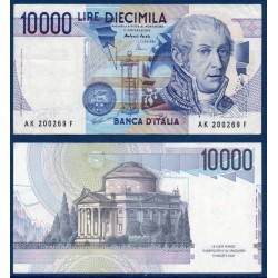 Italie Pick N°112d, Billet de banque de 10000 Lire 1984