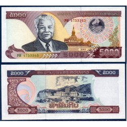 Laos Pick N°34b, Billet de banque de 5000 Kip 2003