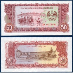 Laos Pick N°29a, Billet de banque de 50 Kip 1979