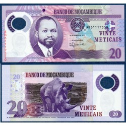 Mozambique Pick N°149b, Billet de banque de 20 meticais 2017