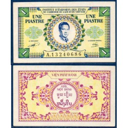 Indochine Pick N°104, Billet de banque de 1 piastre 1953