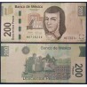 Mexique Pick N°125o, TTB Billet de Banque de 200 pesos 27.10.2014