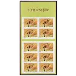 Carnet Commemoratif Yvert BC3634 2004  C'est une fille