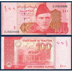 Pakistan Pick N°48e, Billet de banque de 100 Rupees 2010