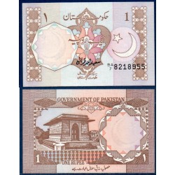 Pakistan Pick N°27f, Billet de banque de 1 Rupee 1983