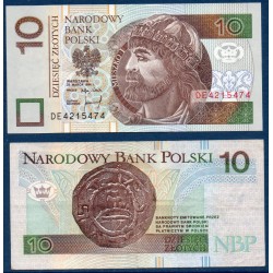Pologne Pick N°173a, Billet de banque de 10 Zlotych 1994