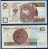 Pologne P.173a, TTB, Billet de 10 Zlotych 1994 Sceau