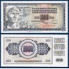 Yougoslavie Pick N°92d, Billet de banque de 1000 Dinara 1981