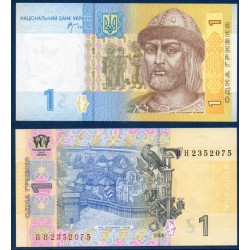 Ukraine Pick N°116Aa, Billet de banque de 1 Hryvnia 2006