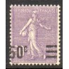 Timbre Yvert No 223b variété valeur sur valeur, neuf Avec charnière * semeuse lignée