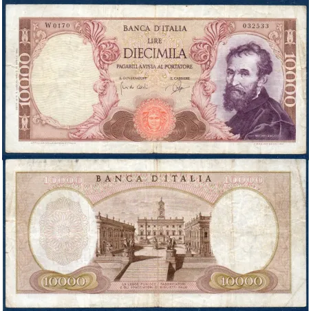 Italie Pick N°97a, Billet de banque de 10000 Lire 1962