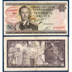 Luxembourg Pick N°55a, Billet de banque de 20 Francs 1966