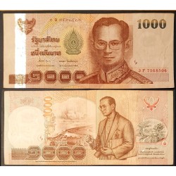 Thaïlande Pick N°115, Billet de banque de banque de 1000 Baht 2005