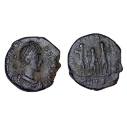 AE4 Arcadius (406-408) Ric 151 Sear 20824 Antioche