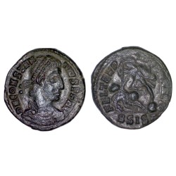 AE3 Constance II (353-355) RIC 352 sear 18271 atelier SISCIA