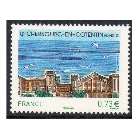 Timbre France Yvert No 5163 Cherbourg en Cotentin neuf luxe **