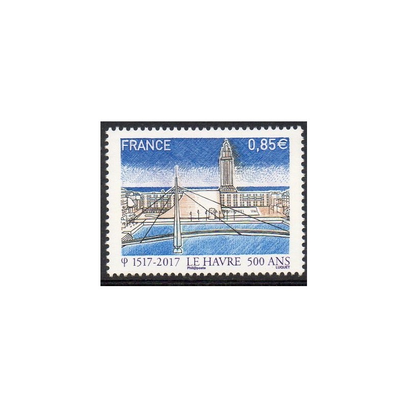 Timbre France Yvert No 5166 fondation du Havre neuf luxe **