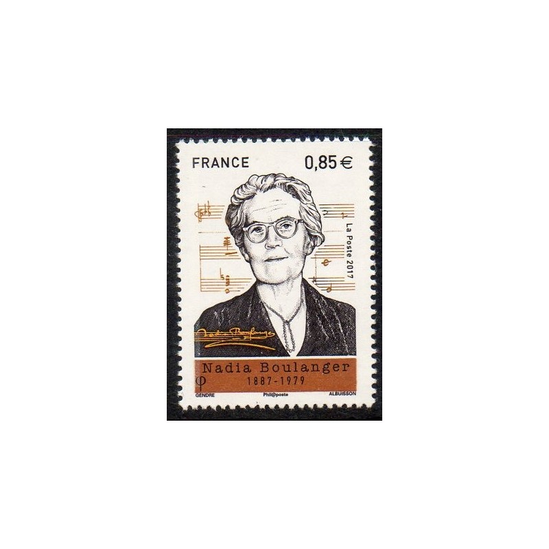 Timbre France Yvert No 5169 Nadia Boulanger neuf luxe **