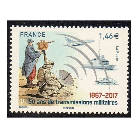 Timbre France Yvert No 5172 Transmissions militaires neuf luxe **