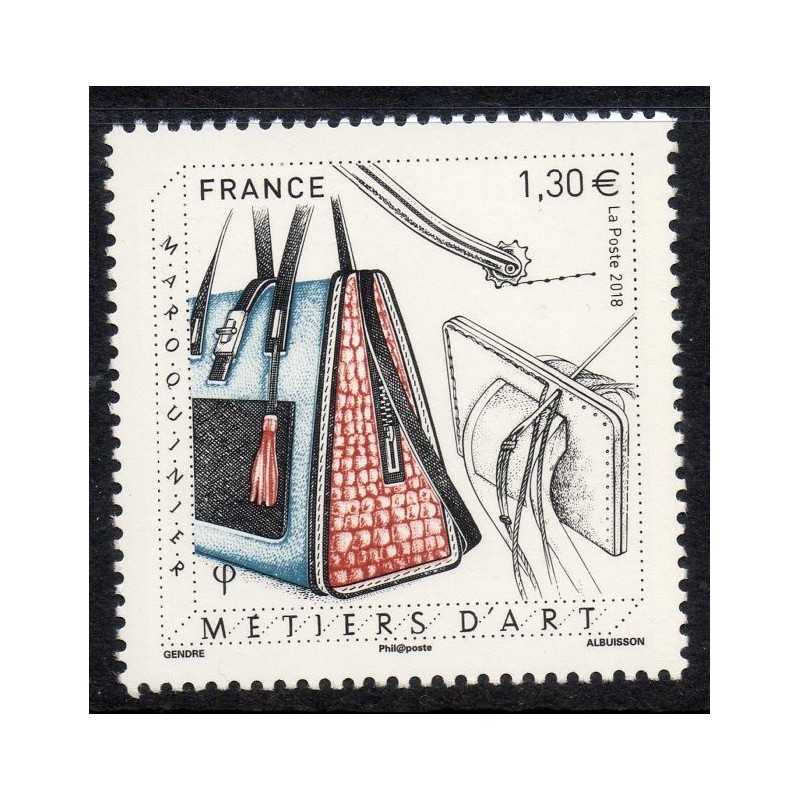 Timbre France Yvert No 5209 Metiers d'art, Maroquinier neuf luxe **