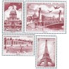 Timbre France Yvert No 5222-5225 Monuments de Paris neufs luxes **