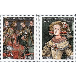 Timbre France Yvert No 5236-5237 Grandes heures de l'Histoire de France neufs luxes **