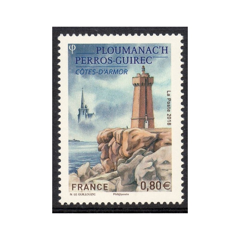 Timbre France Yvert No 5244 Ploumanac'h-Perros-Guirec neuf luxe **