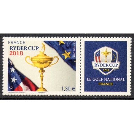 Timbre France Yvert No 5245 Golf, Ryder Cup neuf luxe **