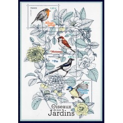 Bloc Feuillet France Yvert F5239 Oiseaux de nos jardins neuf luxe **