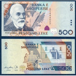 Albanie Pick N°72, Billet de banque de 500 Leke 2007