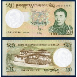 Bhoutan Pick N°30a Billet de banque de 20 Ngultrum 2006