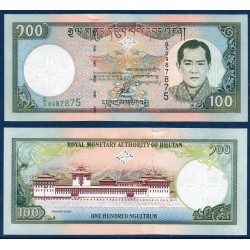 Bhoutan Pick N°25 Billet de banque de 100 Ngultrum  2000