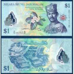 Brunei Pick N°35b, Billet de banque de 1 Ringgit 2013