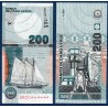 Cap vert Pick N°68a Billet de banque de 200 escudos 2005