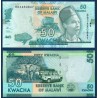 Malawi P.64c, Neuf, Billet de 50 kwacha 2016 Gomani II