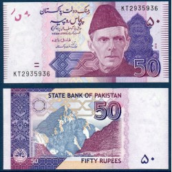 Pakistan Pick N°47l, Billet de banque de 20 Rupees 2018