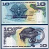 Papouasie Pick N°7, Billet de banque de 10 Kina 1985