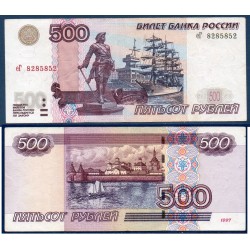 Russie Pick N°271c, TTB Billet de banque de 500 Rubles 2004