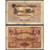 Allemagne Pick N°48b, Billet de banque de 20 Mark 1914