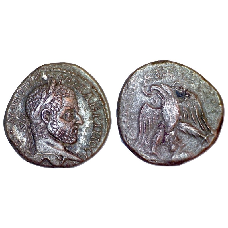 Tetradrachme de Macrin Pour la Syrie (217-218), atelier Emesa